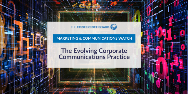 The Evolving Corporate Communications Practice